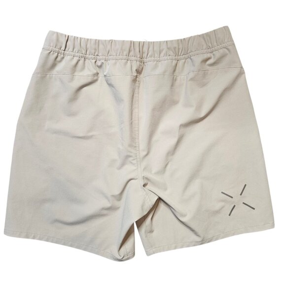 Ten Thousand The Foundation Short 34×7” Men’s SZ Large Training Shorts Tan Lined - Picture 2 of 11